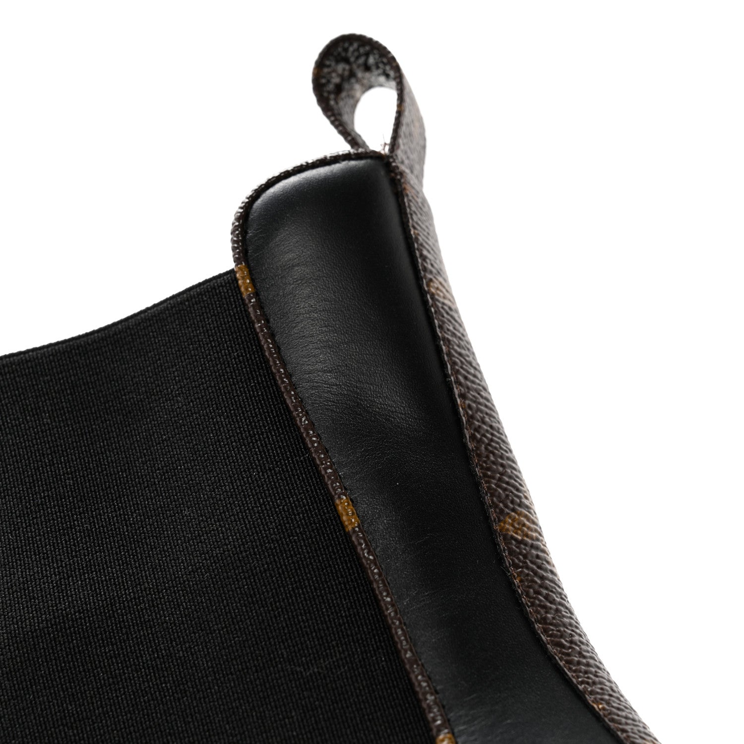 Louis Vuitton Calfskin Monogram Beaubourg Ankle Boots 39 Black 9 of 11