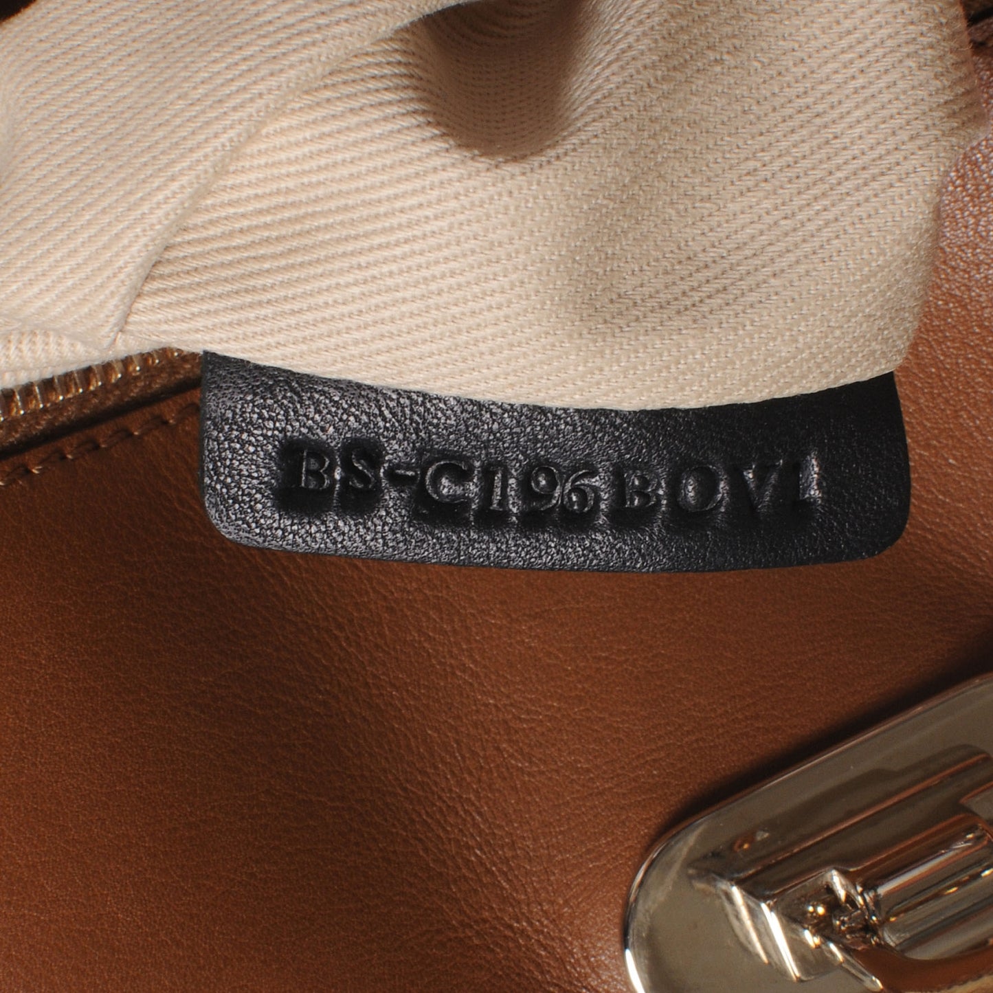 Vitello Rockstud All Over New Dome Bucket Tote Cognac
