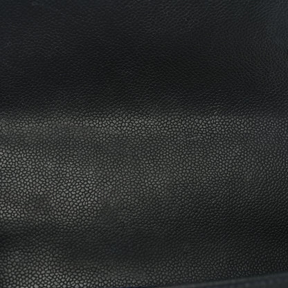 Chanel Caviar Stitched Medium Boy Flap Blue 12 of 14
