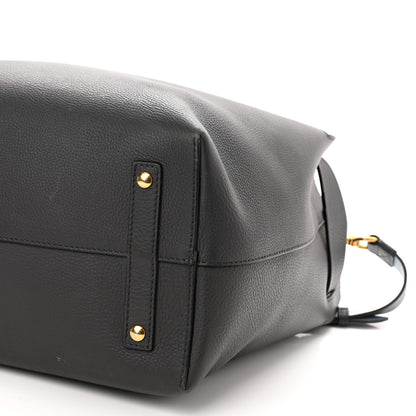 Burberry Marais Calfskin Large Belt Bag Charcoal Grey 9 of 14