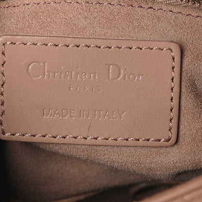Christian Dior Ultra Matte Calfskin Cannage Mini Lady Dior Light Beige 6 of 12