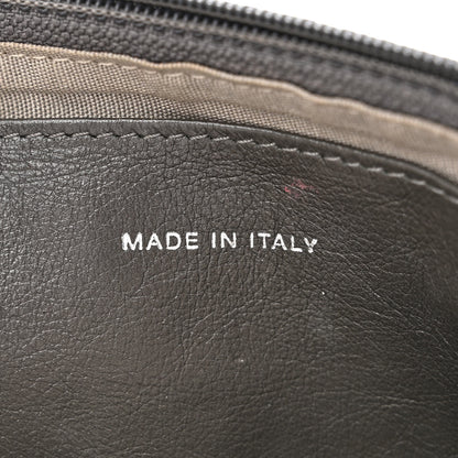 Chanel Caviar Half Moon Wallet On Chain WOC Dark Grey 7 of 11