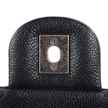 Chanel Caviar Stitch Medium Simply CC Flap Black 8 of 8