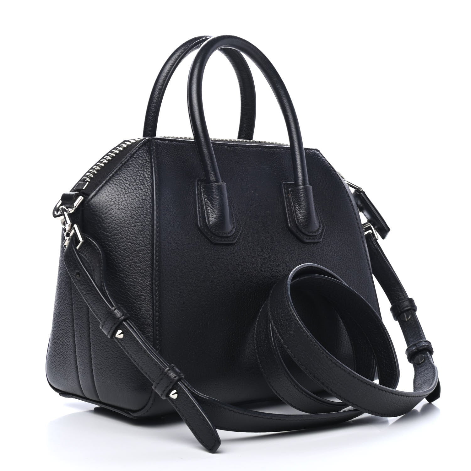 Givenchy Sugar Goatskin Mini Antigona Black 2 of 4