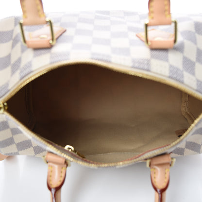 Louis Vuitton Damier Azur Speedy Bandouliere 25 8 of 12