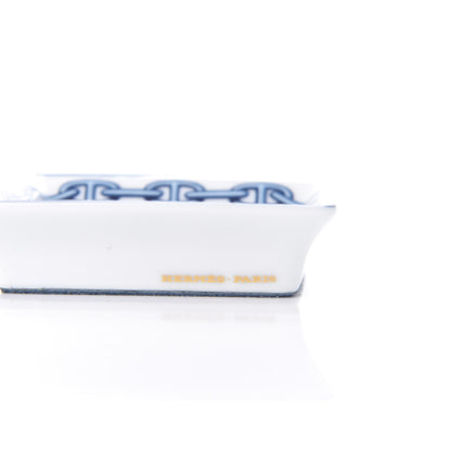 Hermes Printed Porcelain Chaine D'Ancre Tray 5 of 5