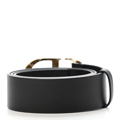 Christian Dior Calfskin 35mm Montaigne Belt 75 Black 2 of 5