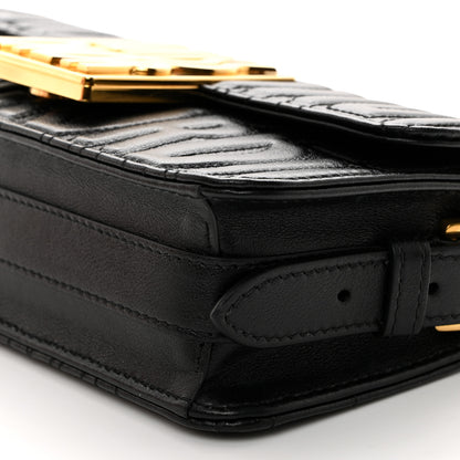 Christian Dior Calfskin Quilted All Over Miss Dior Flap Black 9 of 10