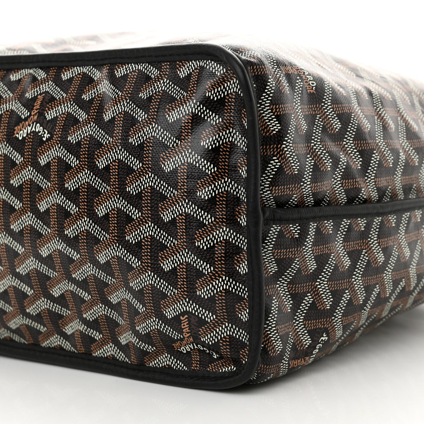 Goyardine Reversible Anjou PM Black