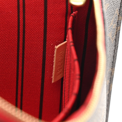 Louis Vuitton Monogram Neverfull MM GM Pochette Cherry 7 of 8