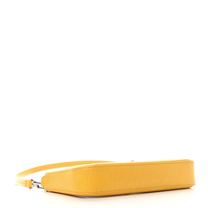 Louis Vuitton Epi Pochette Accessories NM Citron 4 of 9