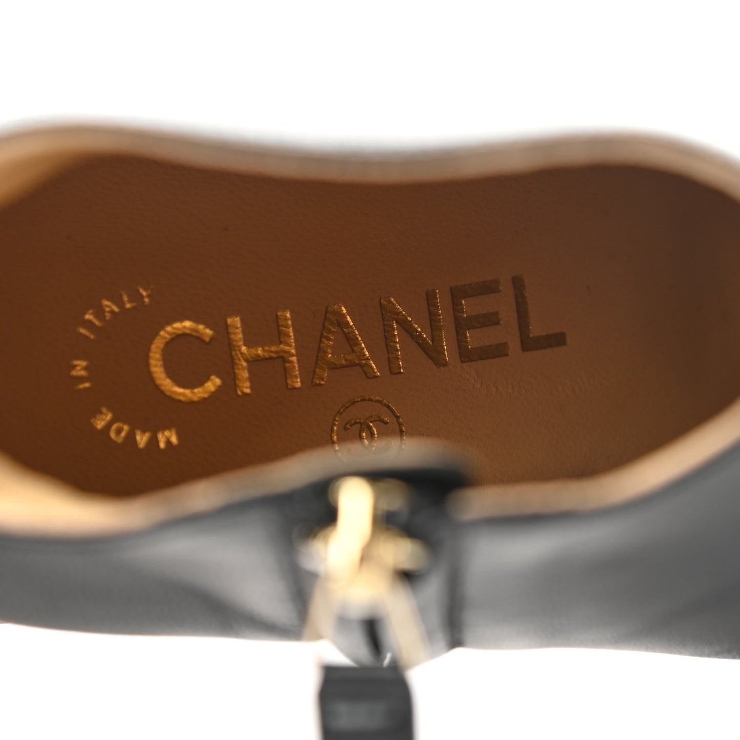 Lambskin Grosgrain Cap Toe Short Ankle Boots 36 Black