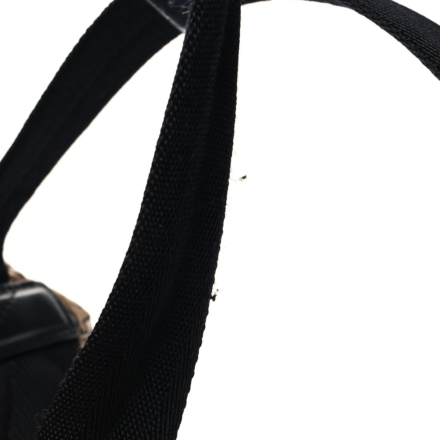 Nylon Monogram Medium Rucksack Backpack Beige