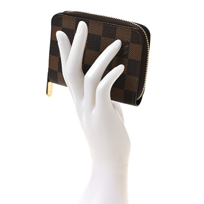 Louis Vuitton Damier Ebene Zippy Coin Purse 2 of 7