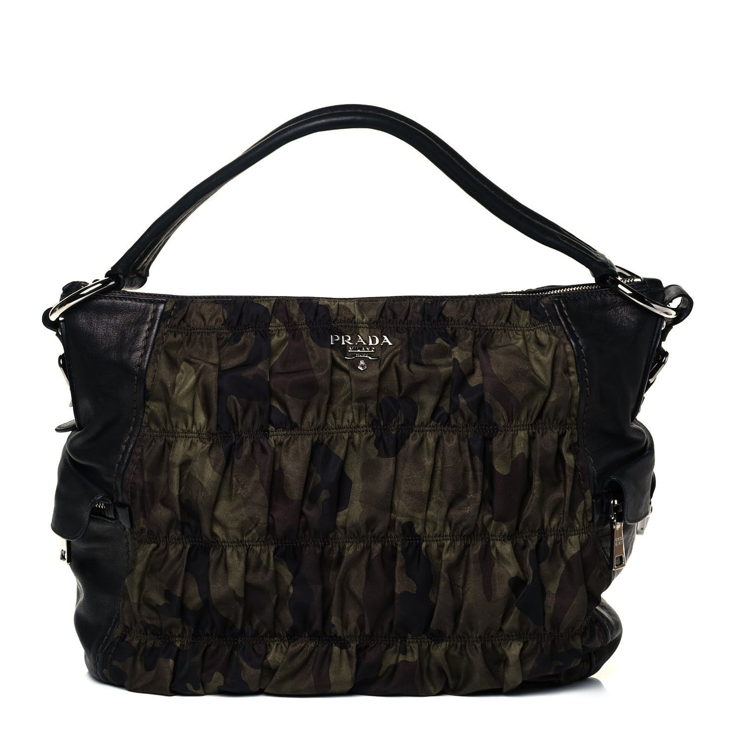 Tessuto Nylon Gaufre Camouflage Tote Mimetico
