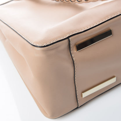 Valentino Garavani Vitello Demetra Satchel Beige 14 of 15
