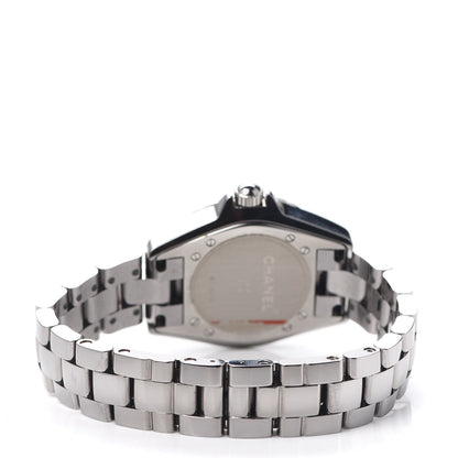 Chanel Titanium Ceramic Diamond Bezel 33mm J12 Quartz Watch 3 of 6
