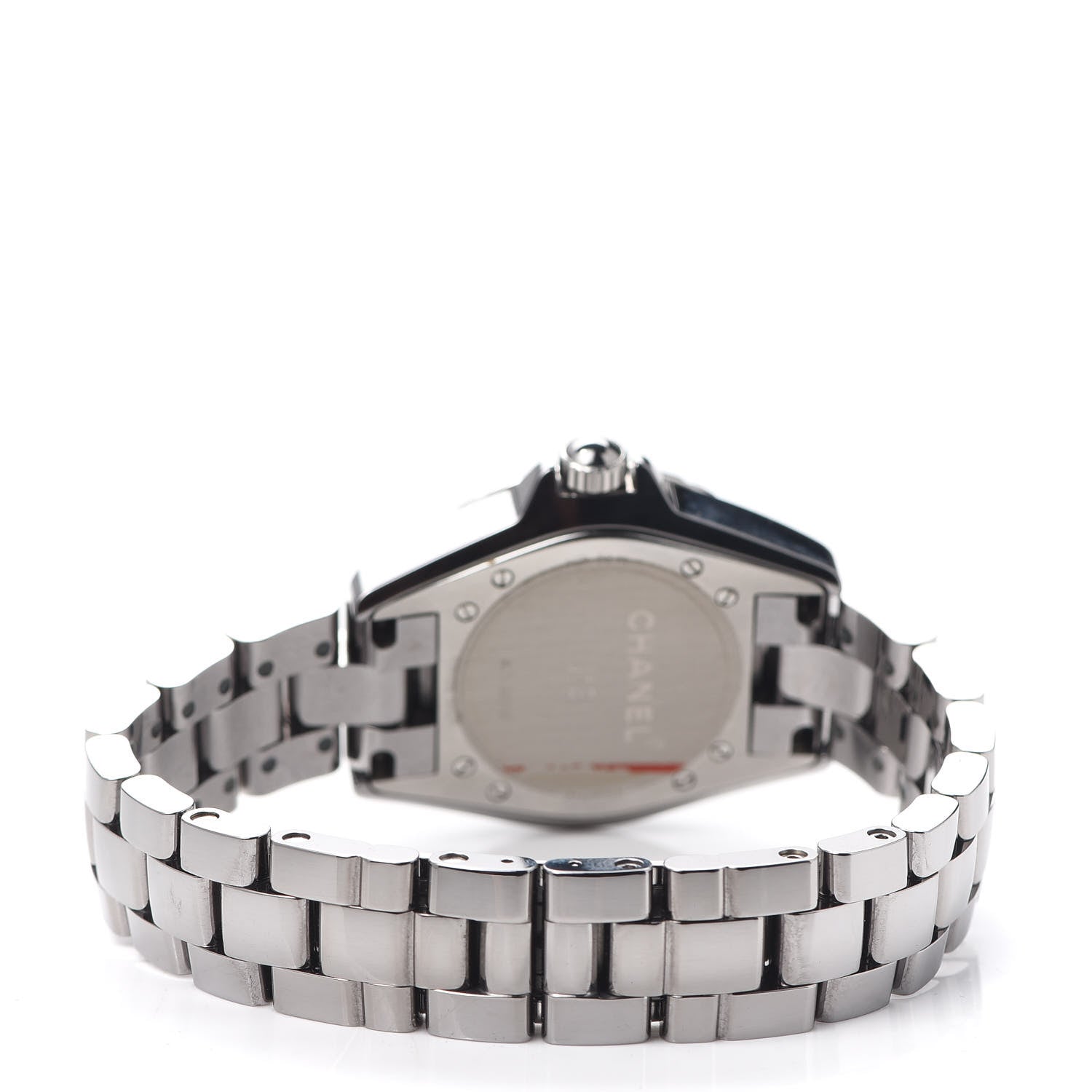 Chanel Titanium Ceramic Diamond Bezel 33mm J12 Quartz Watch 3 of 6