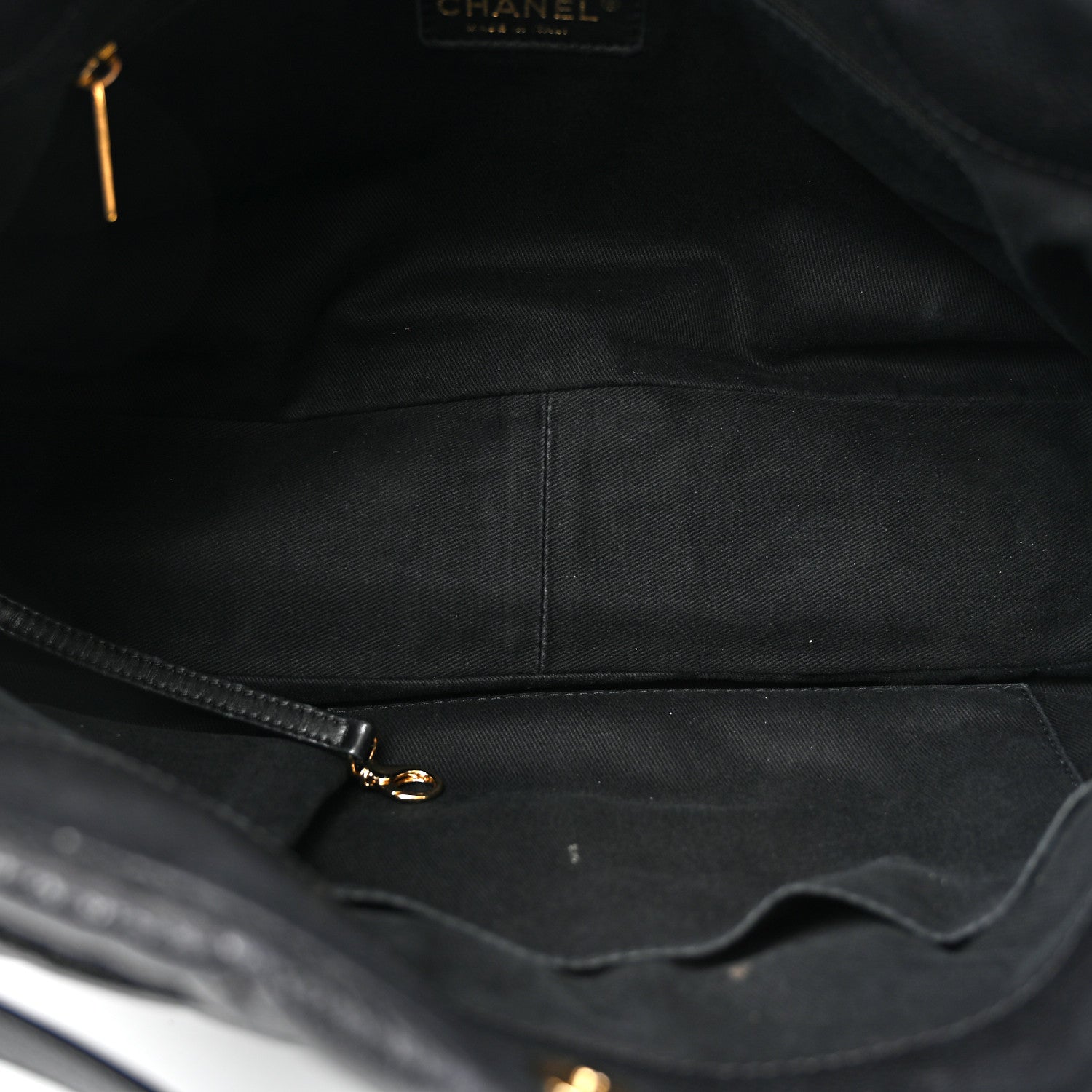 Chanel Caviar Quilted Timeless CC Soft Tote Black 5 of 11