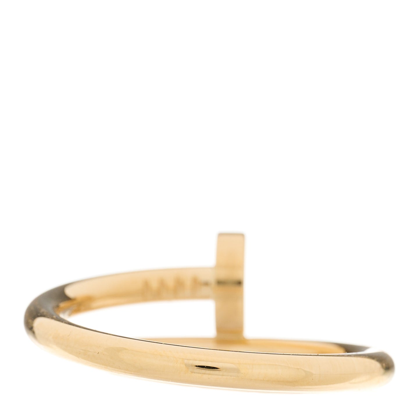 18K Yellow Gold Juste Un Clou Ring 64 10.75