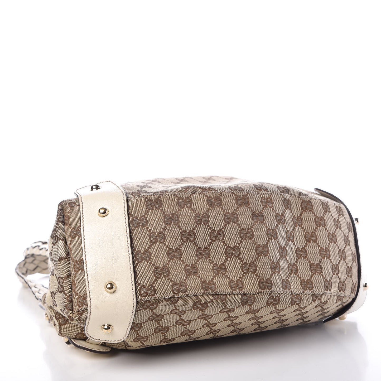 Monogram Small Pelham Shoulder Bag Off White