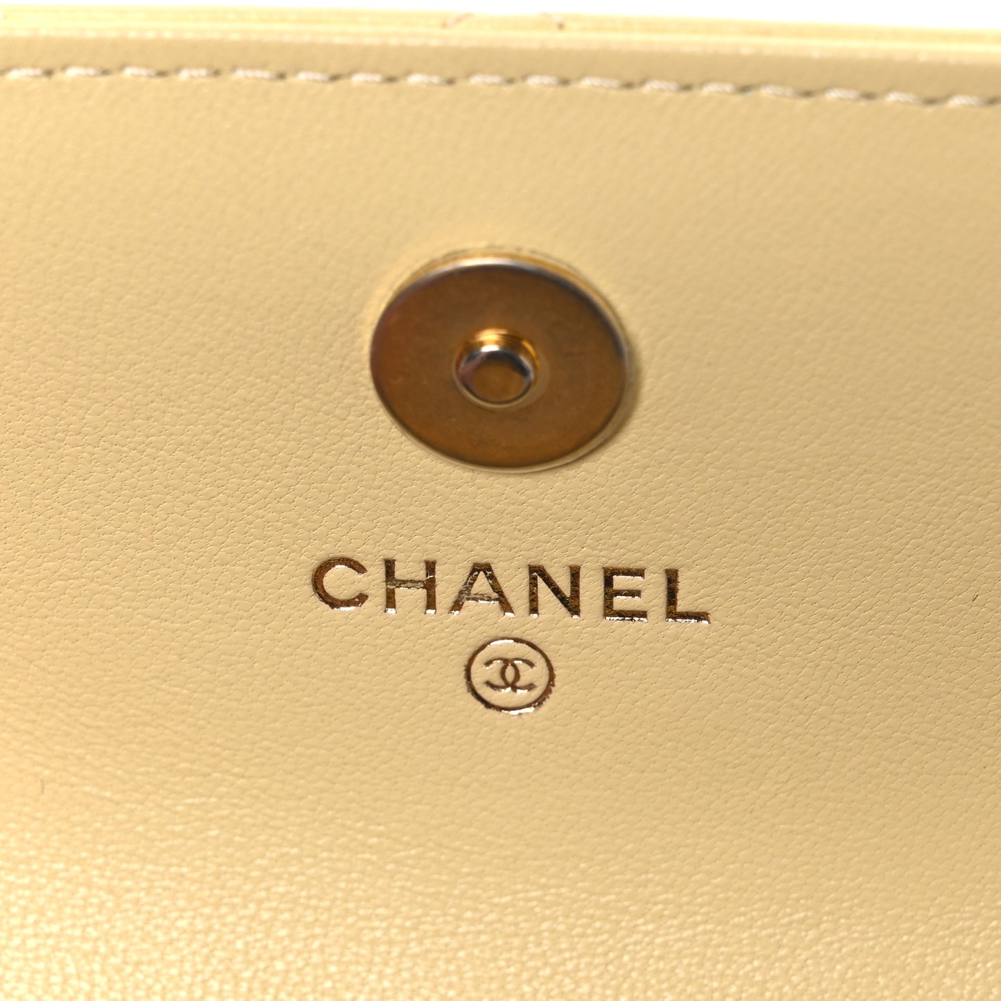 Lambskin Quilted Pearl Crush Clutch With Chain Yellow