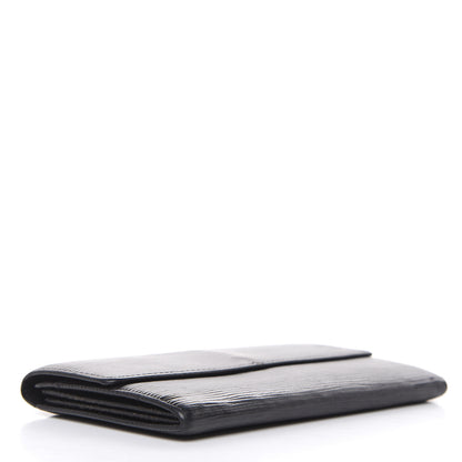 Louis Vuitton Epi Sarah Wallet Black 4 of 15