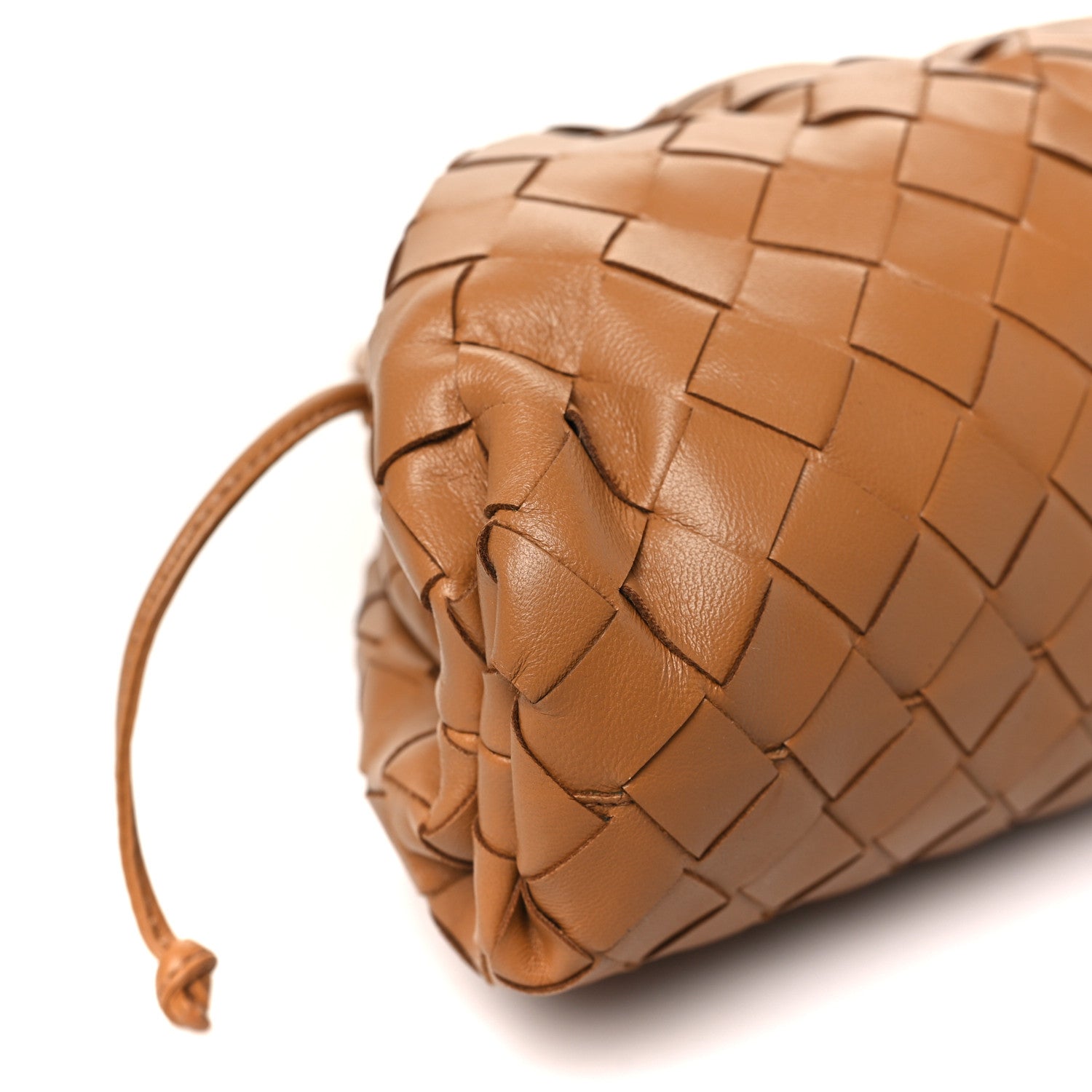 Bottega Veneta Nappa Intrecciato The Mini Pouch Carmel 9 of 10