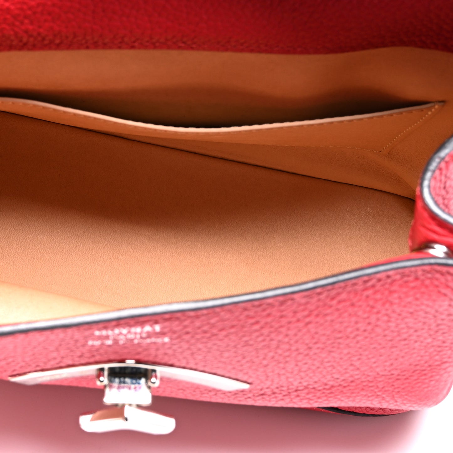 Taurillon Blush Calfskin Gabby BB Red