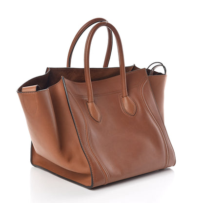 Celine Natural Calfskin Medium Phantom Luggage Tan 3 of 9