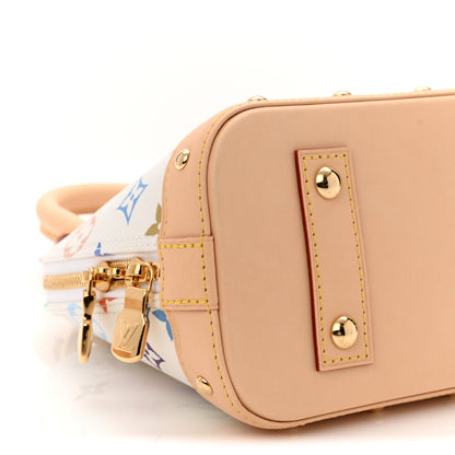 Louis Vuitton LV x TM Monogram Multicolor Alma BB White 8 of 10
