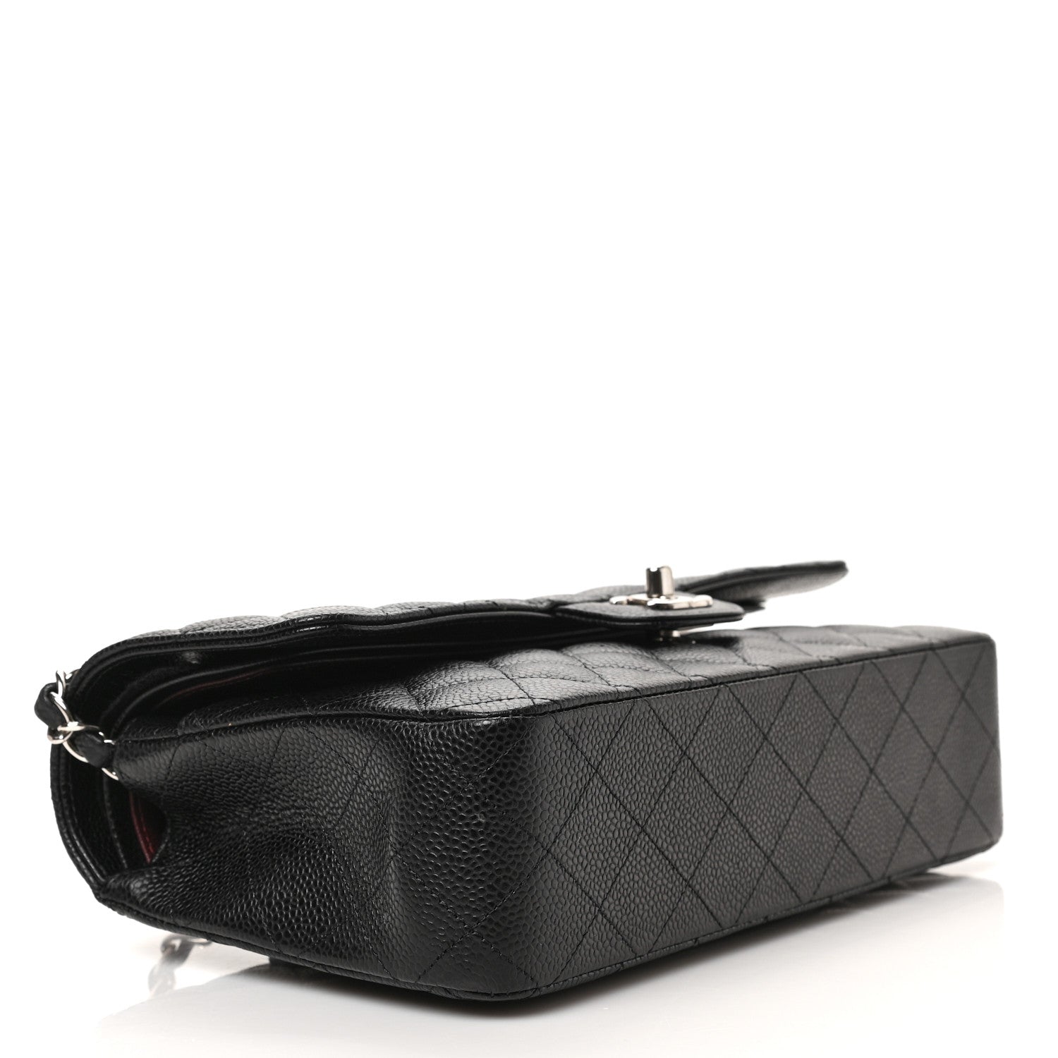 Chanel Caviar Quilted Medium Double Flap Black 4 of 9