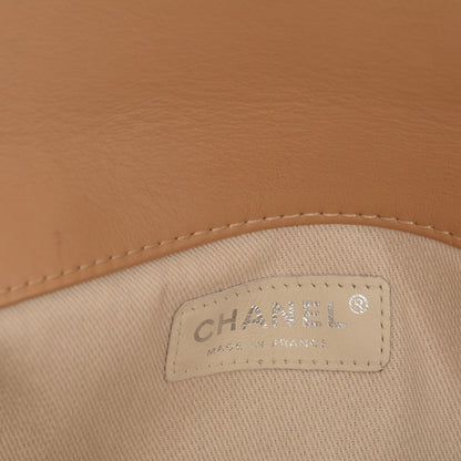 Chanel Calfskin Square Stitched Mademoiselle Shoulder Bag Tan 6 of 7