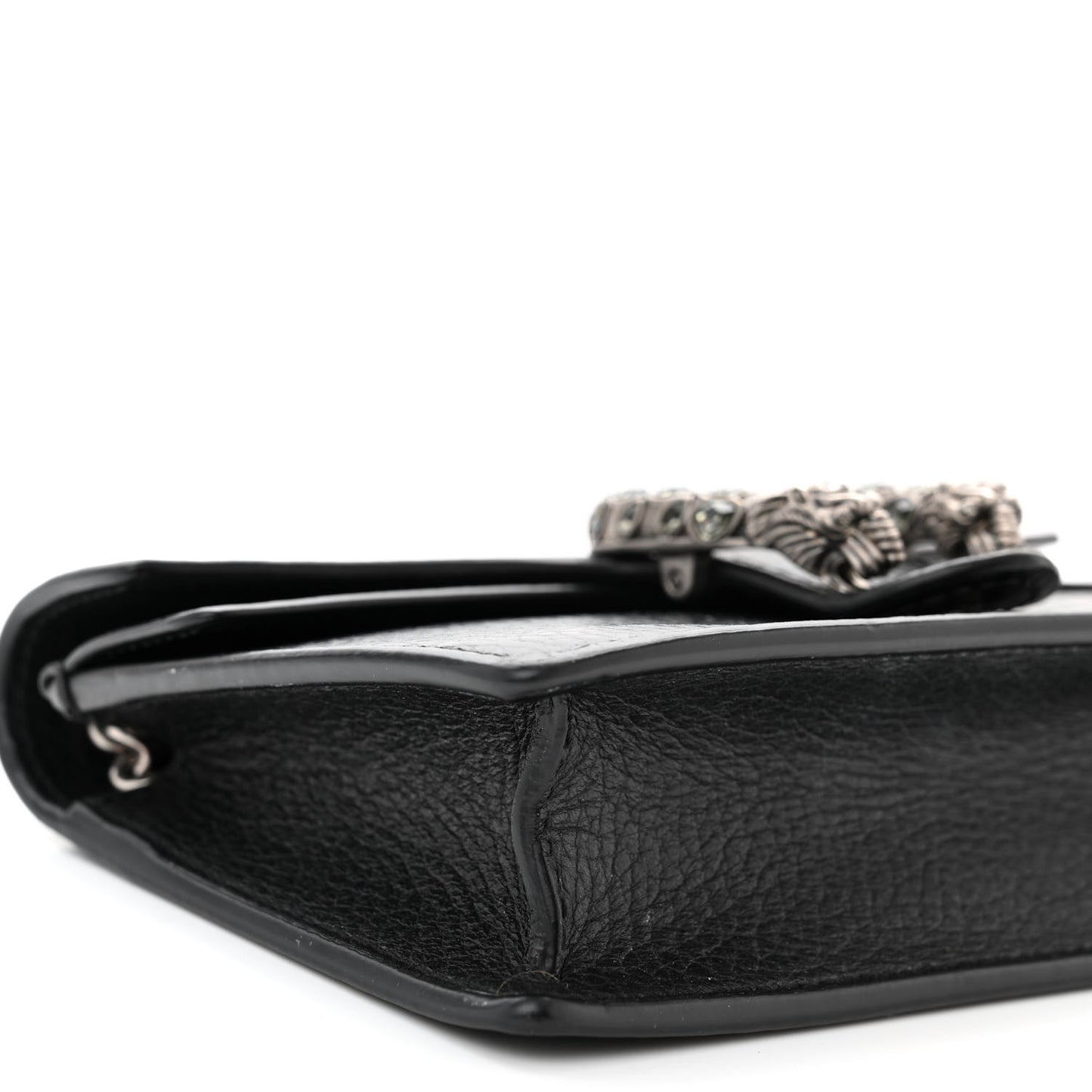 Calfskin Super Mini Dionysus Shoulder Bag Black