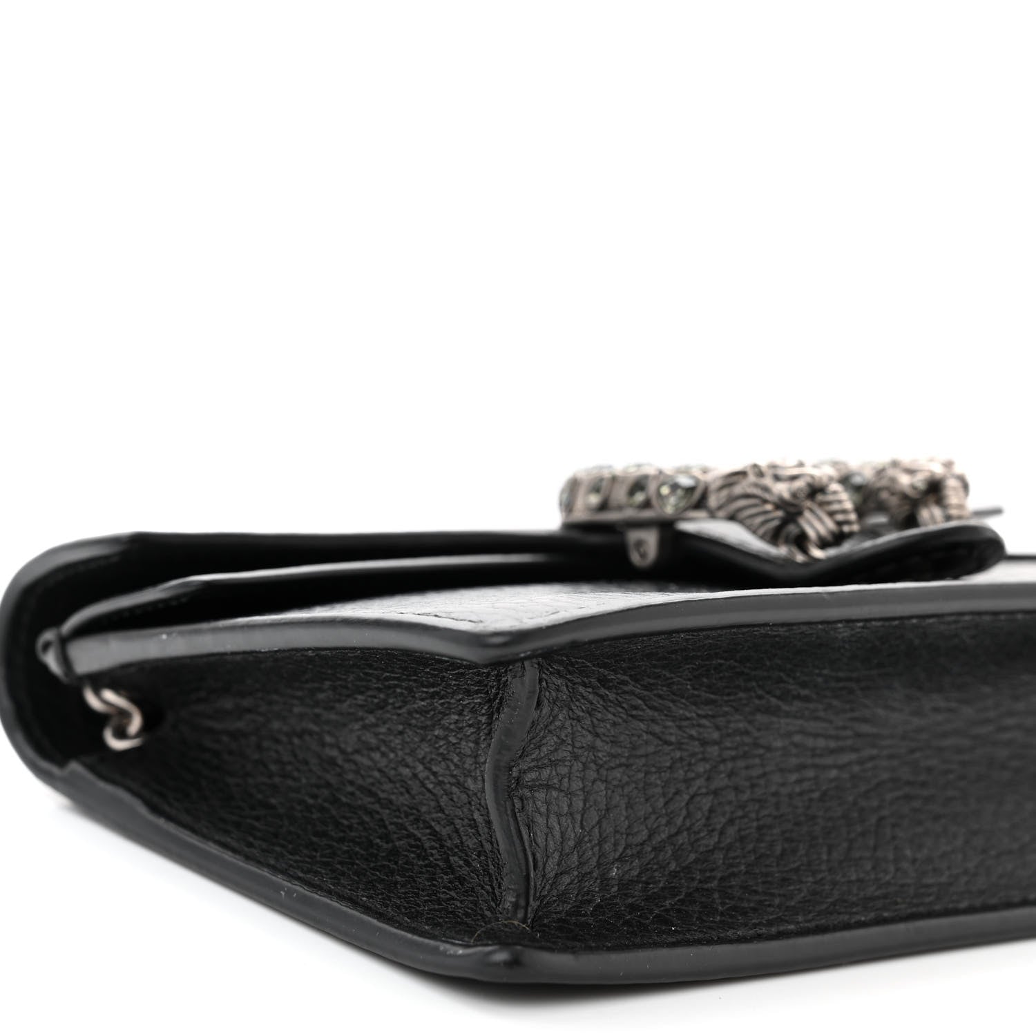 Gucci Calfskin Super Mini Dionysus Shoulder Bag Black 8 of 10