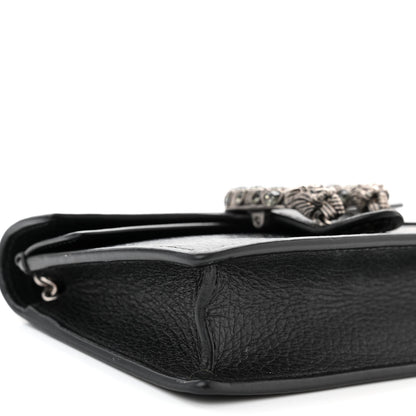 Gucci Calfskin Super Mini Dionysus Shoulder Bag Black 8 of 10