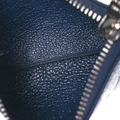 Louis Vuitton Metallic Empreinte Monogram Giant Key Pouch Navy Nacre 5 of 7