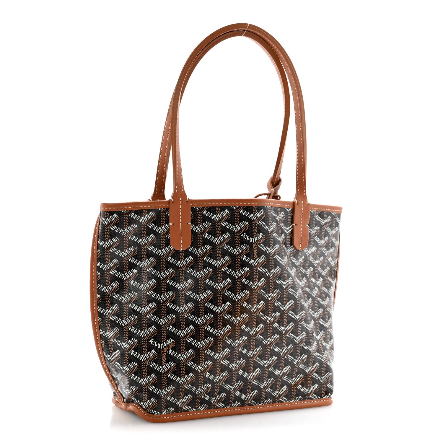 Goyard Goyardine Reversible Mini Anjou Black Gold 4 of 12
