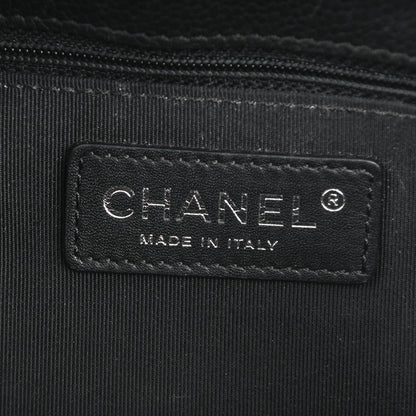 Chanel Caviar Quilted Medium Rock In Rome Single Flap Black 7 of 8