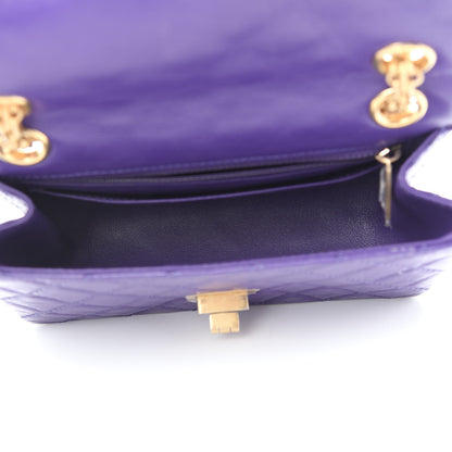 Chanel Aged Calfskin Quilted 2.55 Reissue Mini Flap Purple 5 of 10