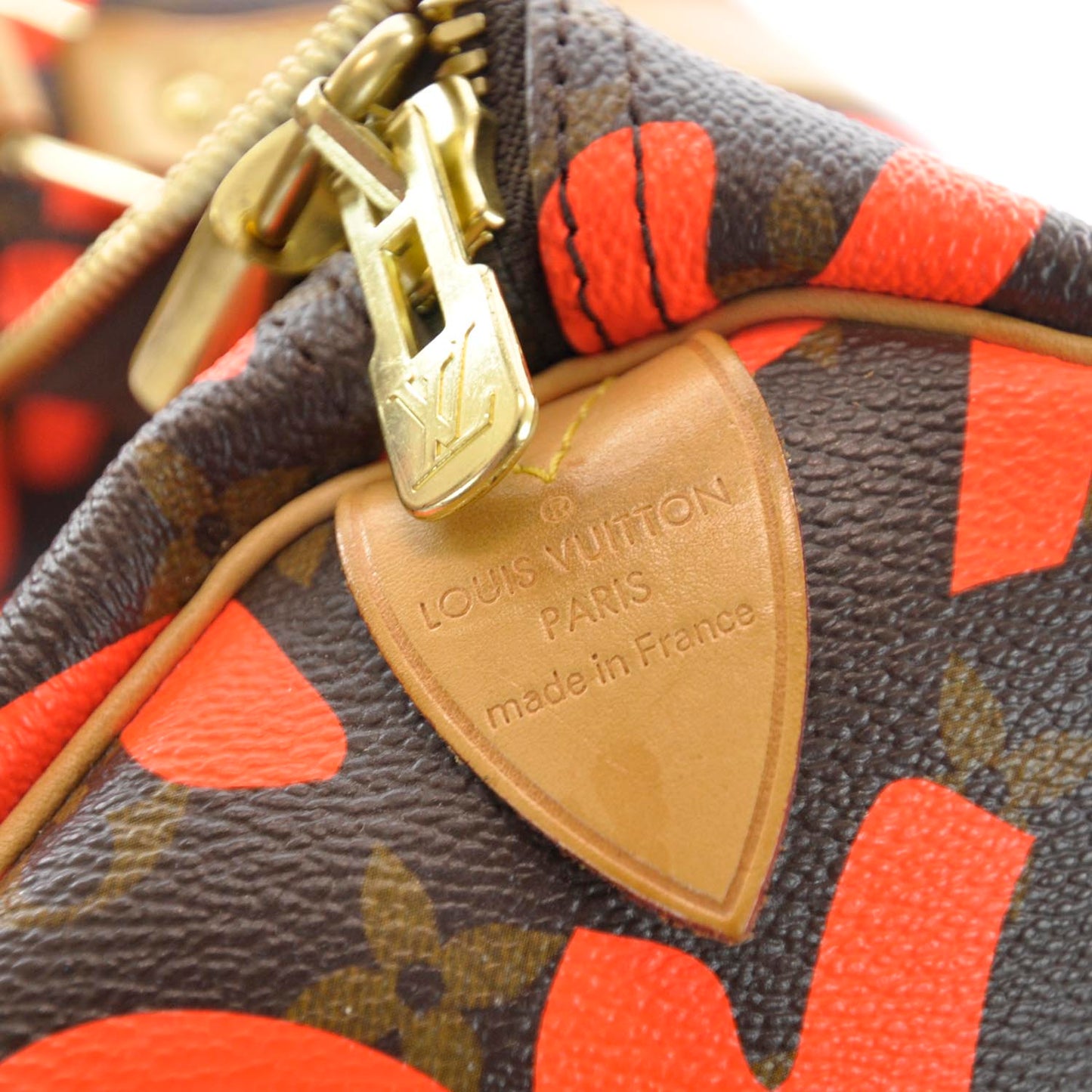 Monogram Graffiti Keepall 50 Orange