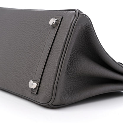 Hermes Togo Birkin 25 Etain 9 of 10