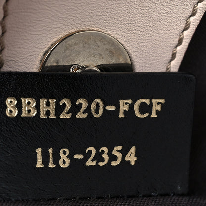 Fendi Zucchino Vitello Floral Forever Chef Shoulder Bag Rosa Papaya Rosa Confetto 7 of 15