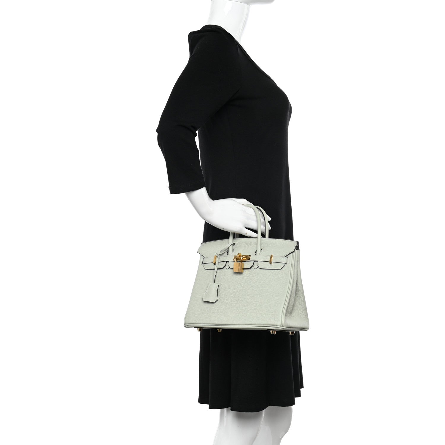 Hermes Togo Birkin 25 Gris Neve 2 of 11