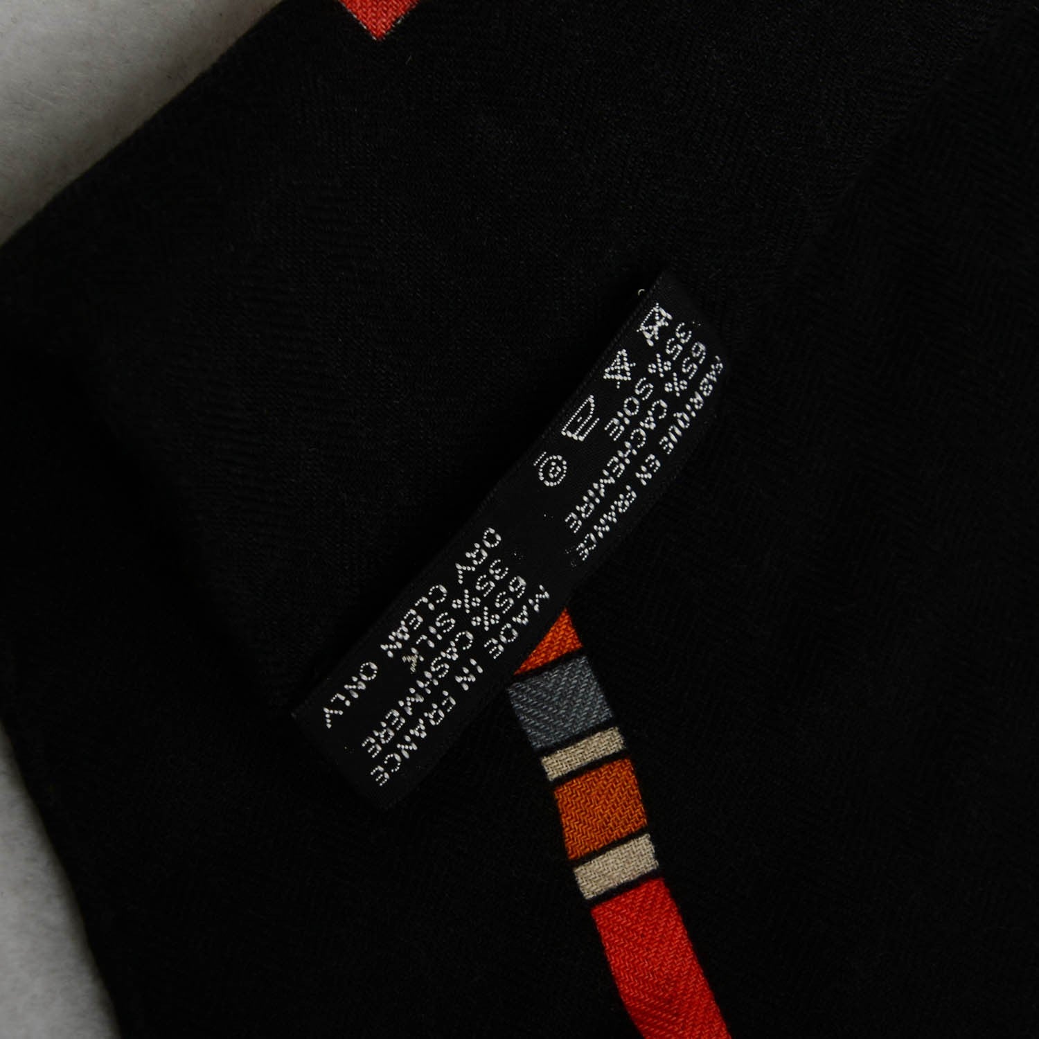Hermes Cashmere Silk Tohu Bohu Shawl 140 7 of 7