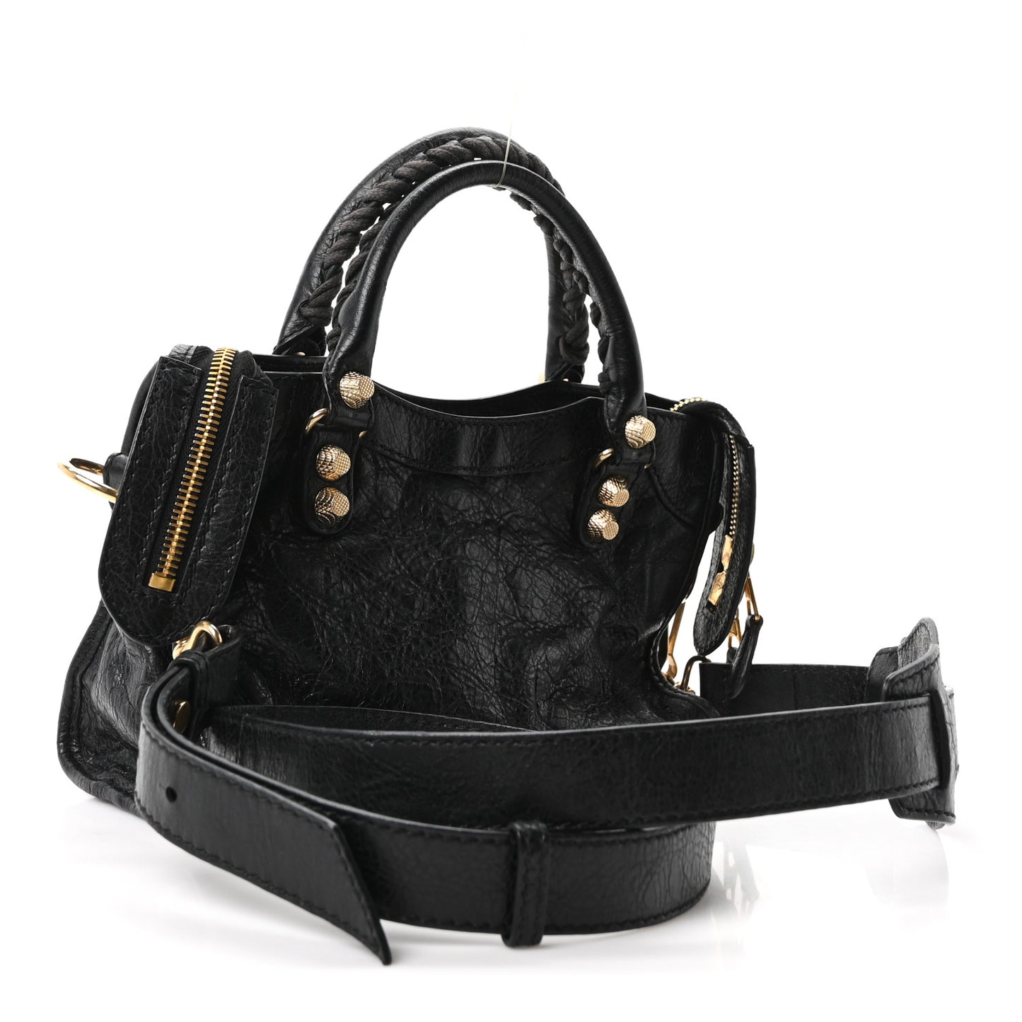 Agneau Giant 12 Gold Hardware Mini City Black