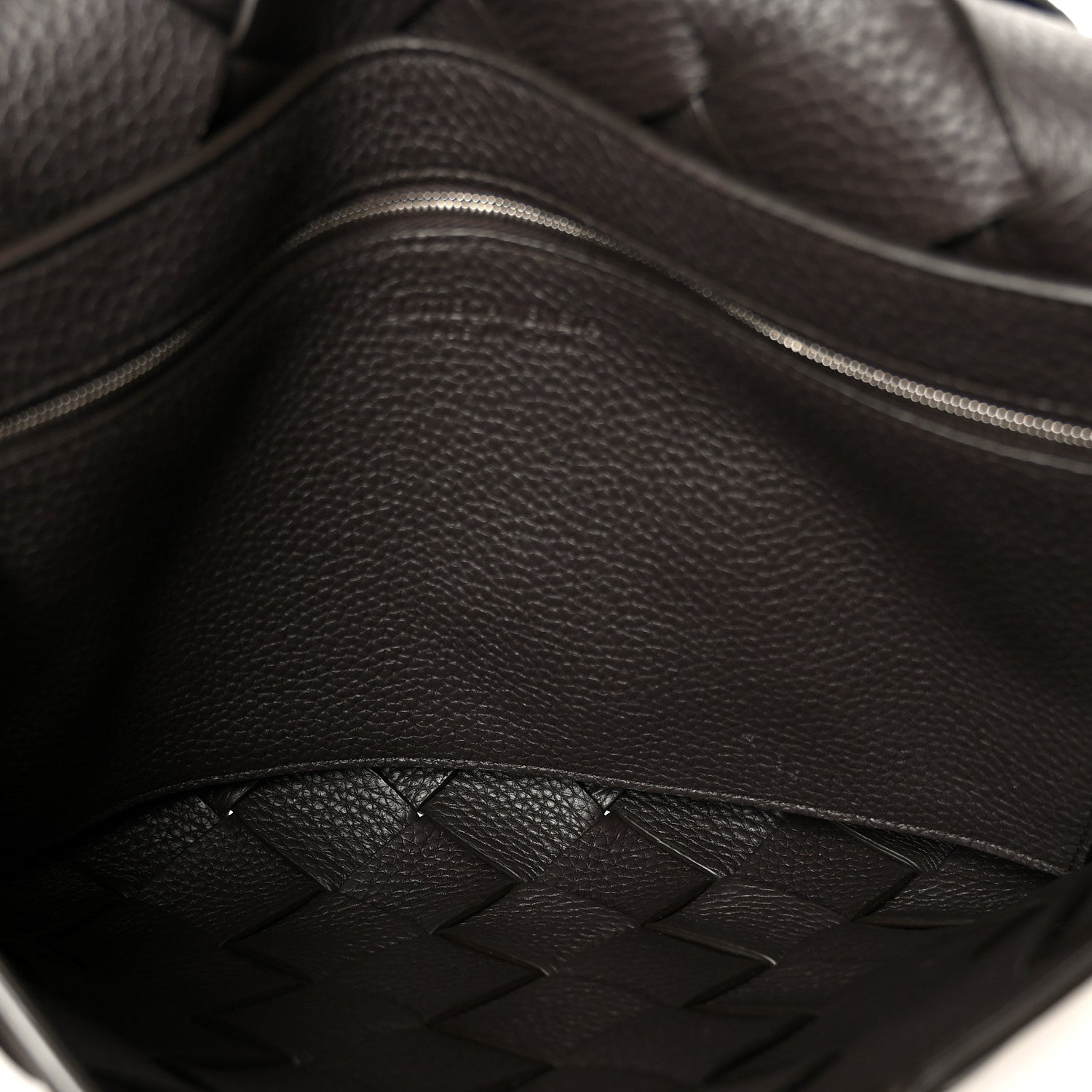 Bottega Veneta Grained Calfskin Intreccio Large Diago Crossbody Bag Fondant 5 of 11