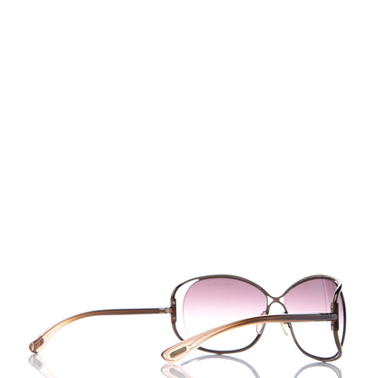 Tom Ford Eugenia Sunglasses Brown 4 of 5