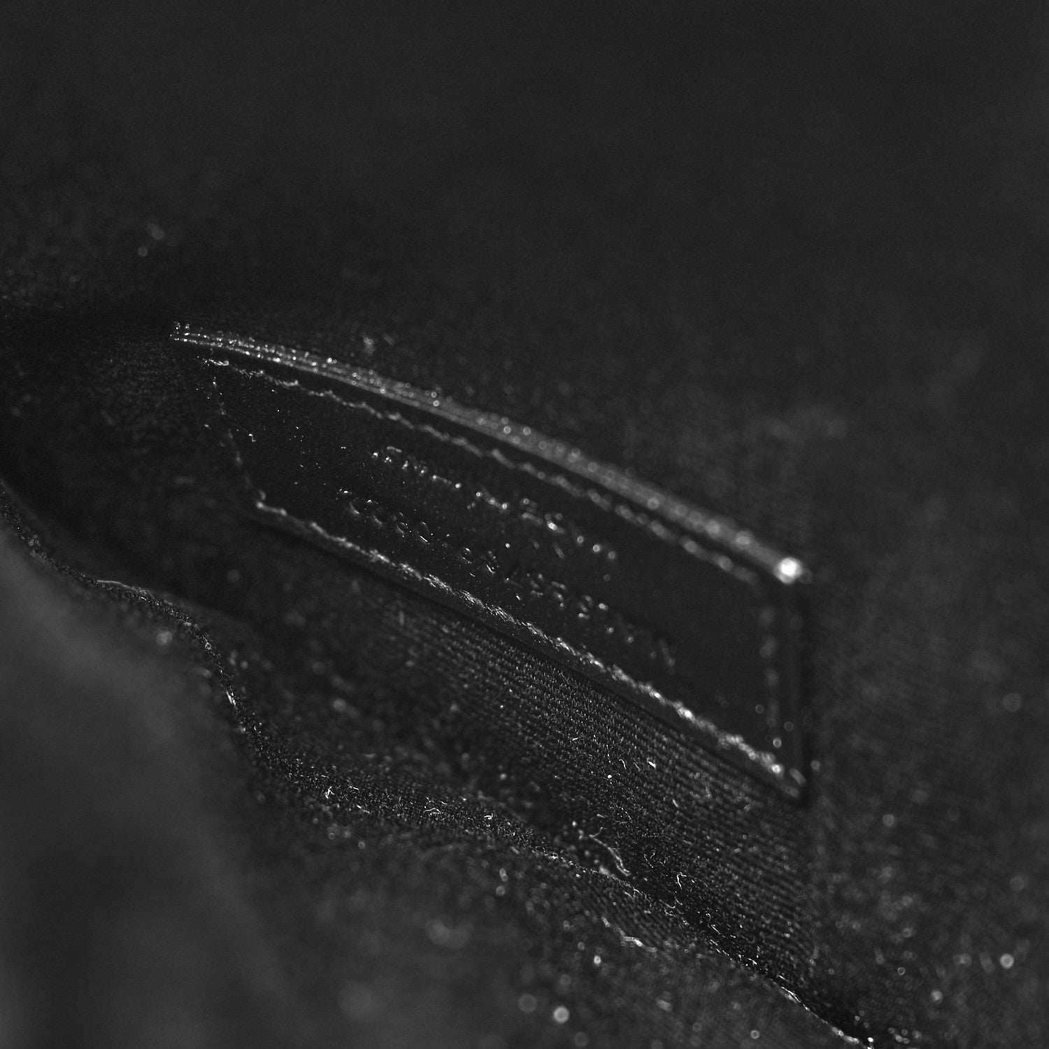 Saint Laurent Grain De Poudre Uptown Pouch Black 7 of 10