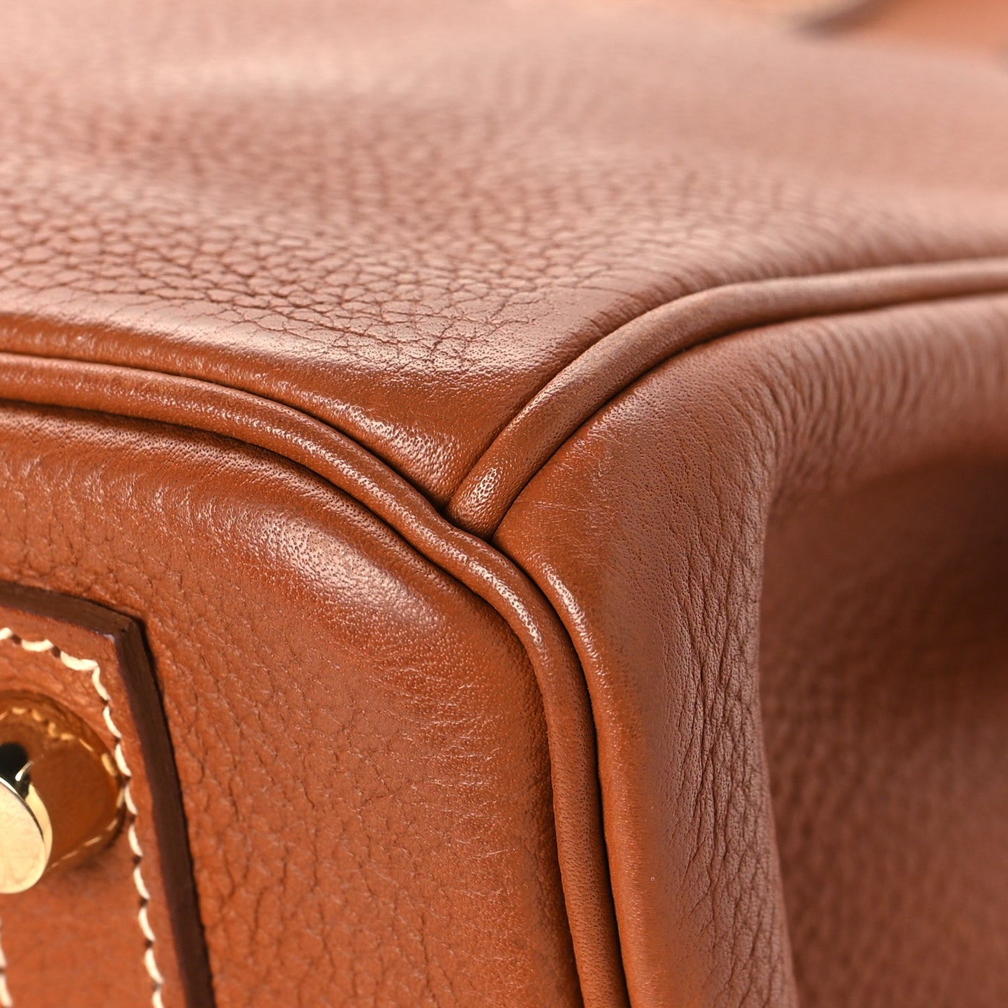 Natural Barenia Faubourg Birkin 30 Fauve